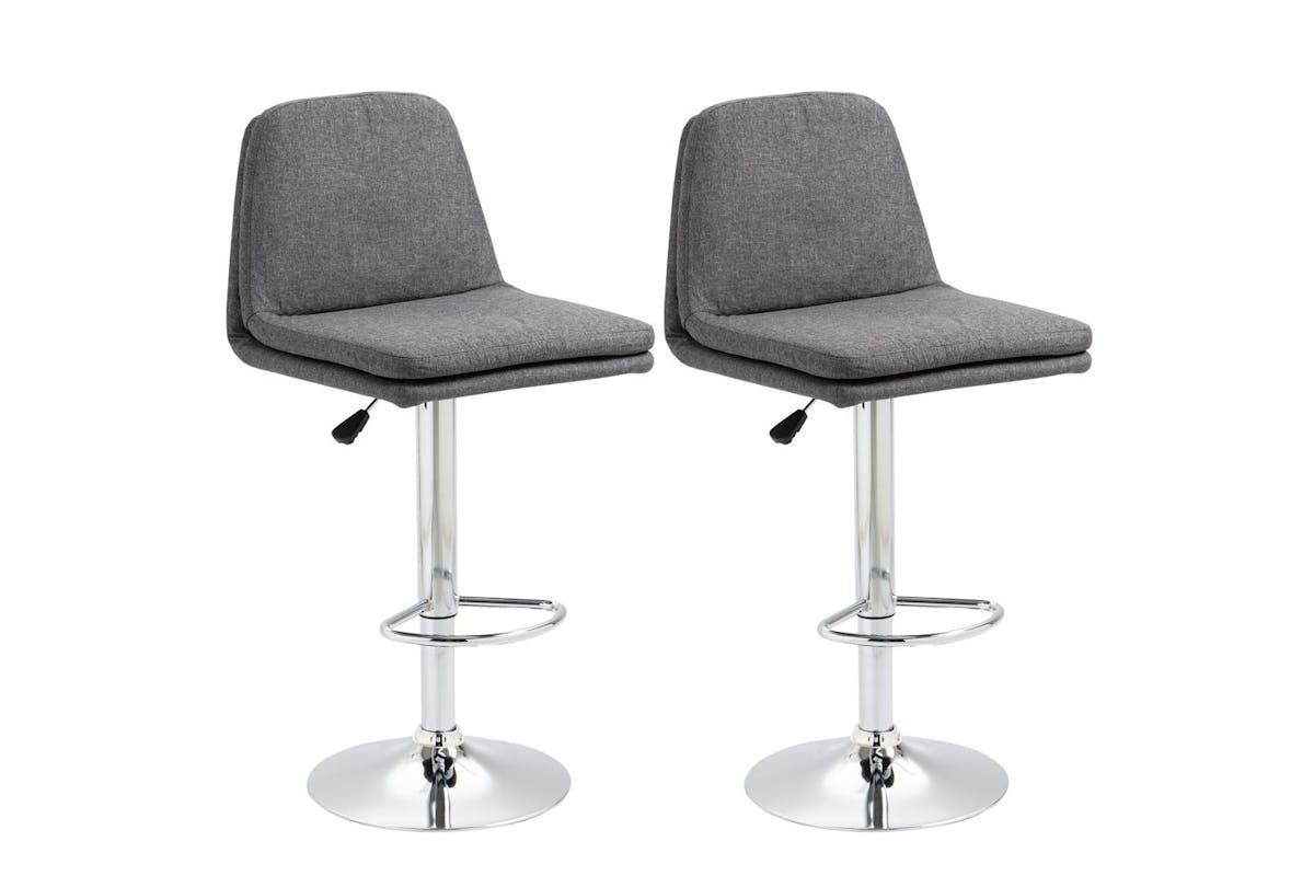 Homcom Modern Bar Stools | Set of 2