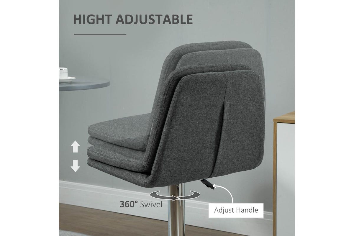 Homcom Modern Bar Stools | Set of 2-5