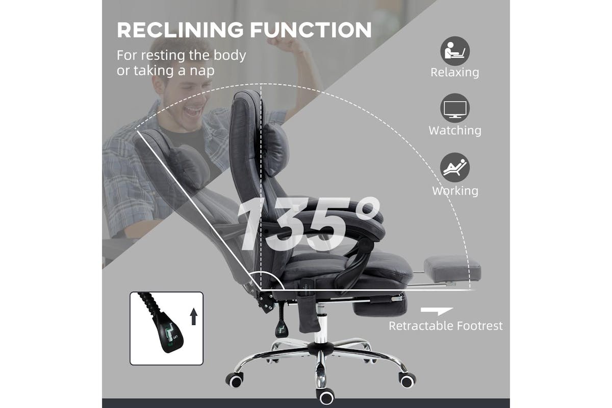 Vinsetto Executive High Back Office Chair-5