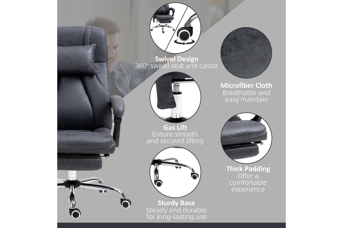 Vinsetto Executive High Back Office Chair-6