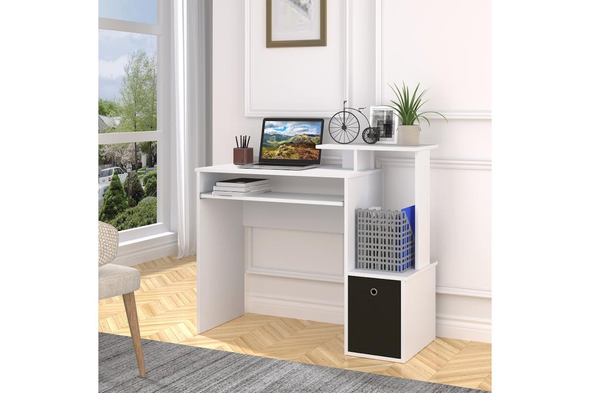 Homcom Compact Small Computer Desk-2