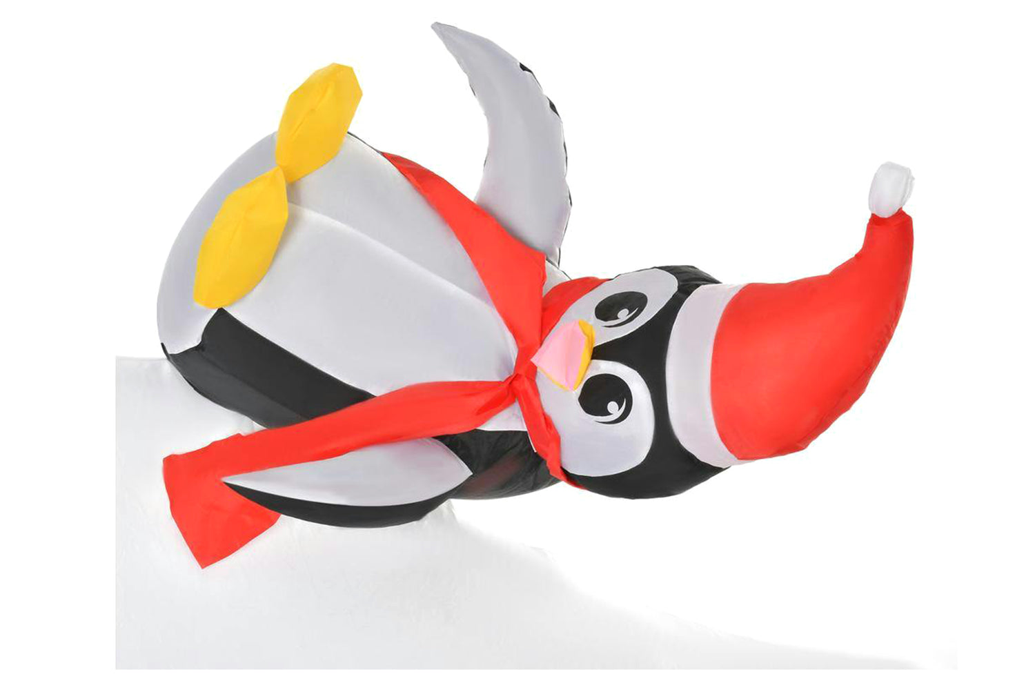 Homcom | Outdoor Christmas Inflatable Display with Penguins and Polar Bear | 5ft-4