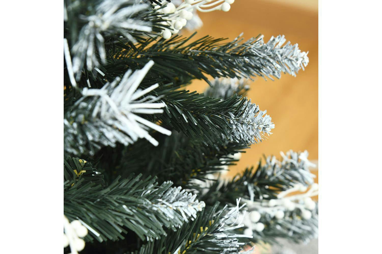 Homcom | Artificial Snow Dipped Christmas Tree | 6ft-7