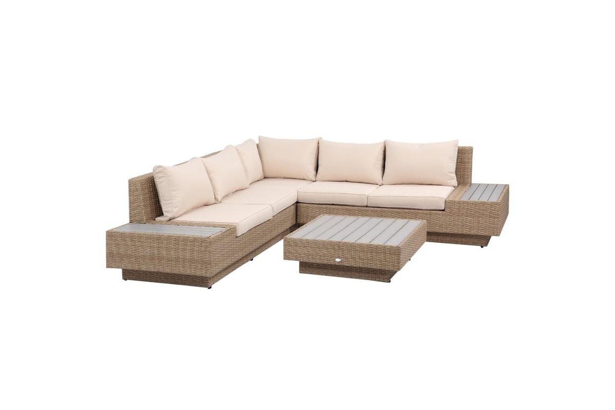 Outsunny | 860-075 | Luxurious 5-seater Rattan Garden Furniture Set