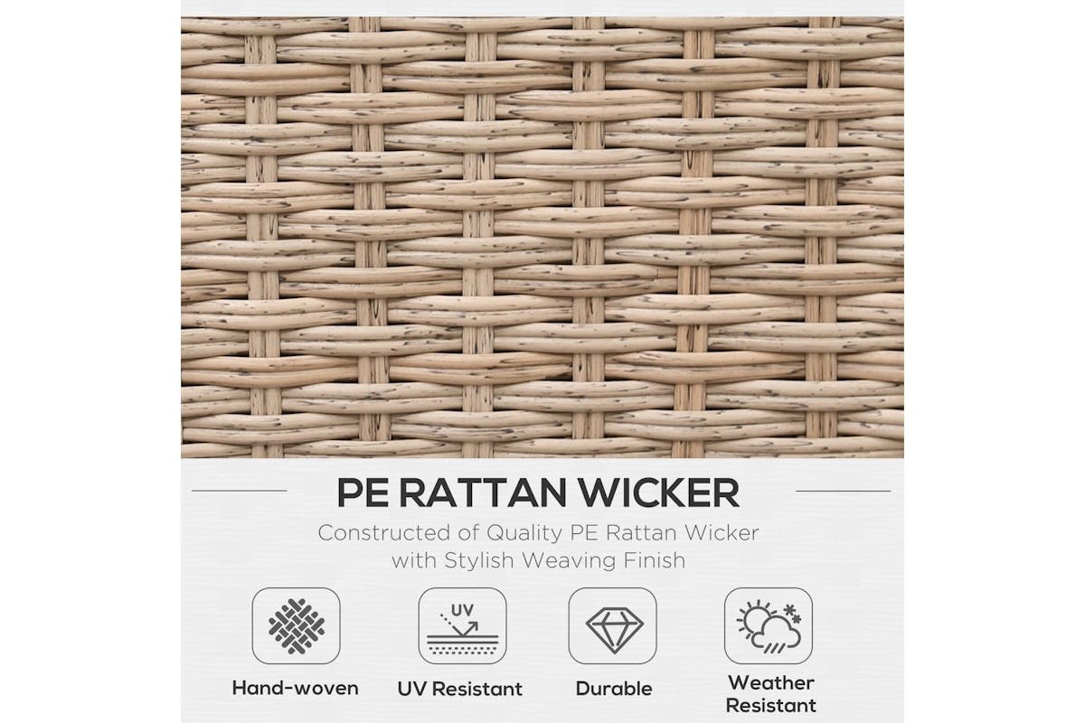 Outsunny | 860-075 | Luxurious 5-seater Rattan Garden Furniture Set-3
