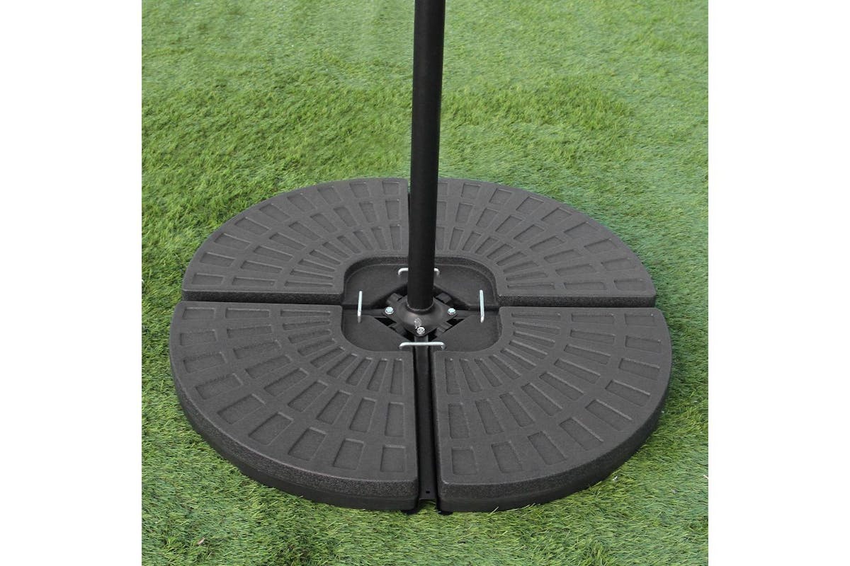 Monstershop Cantilever Parasol and Fan Base | Beige-5
