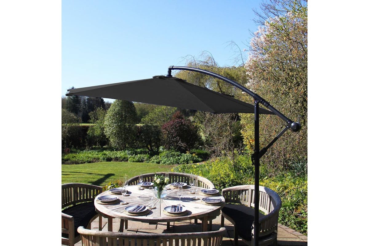 Monstershop Cantilever Parasol & Fan Base | Black-5