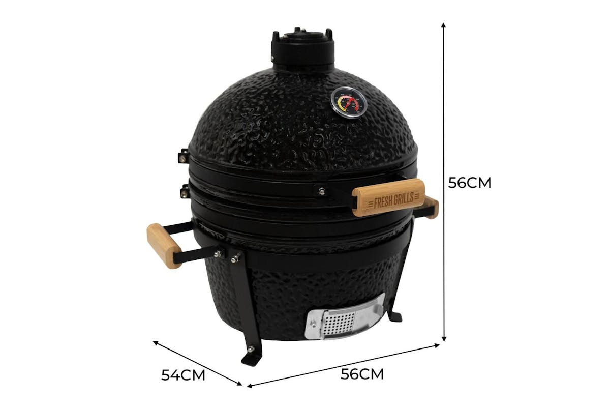 Monstershop Grills 16” Kamado BBQ Oven-7