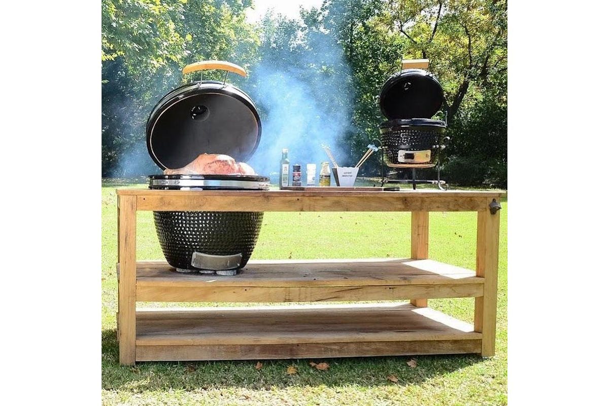Monstershop Fresh Grills 18" Maxi Kamado Charcoal BBQ Grill | Black-10