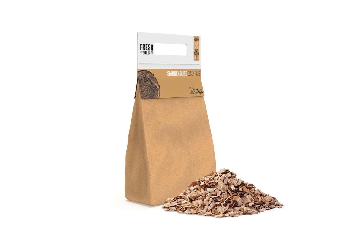 Monstershop Fresh Grills Wood Chips | Oak | 0.7KG (3ltr)