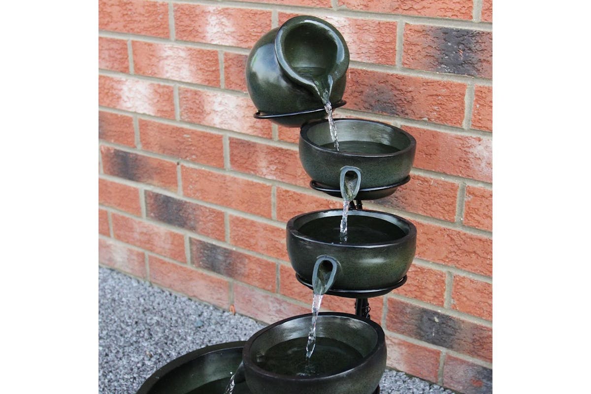 Monstershop 4 Tier Spilling Bowls | Green-2