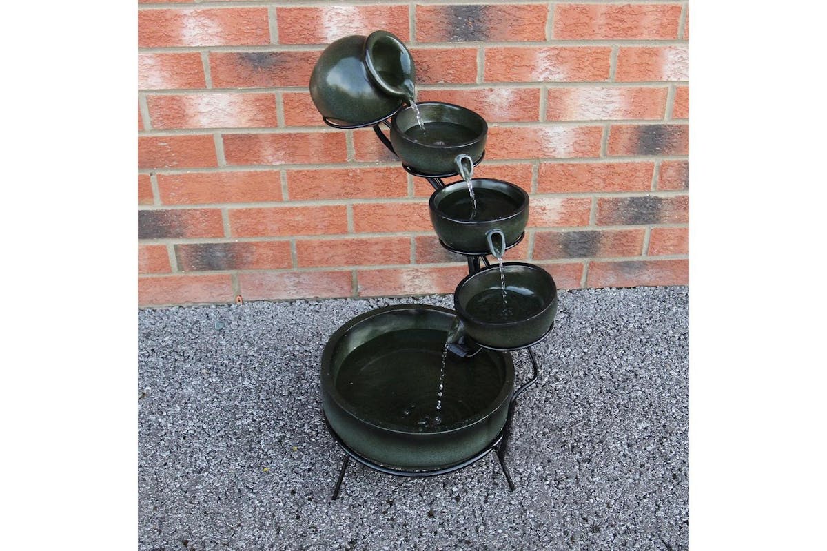 Monstershop 4 Tier Spilling Bowls | Green-9