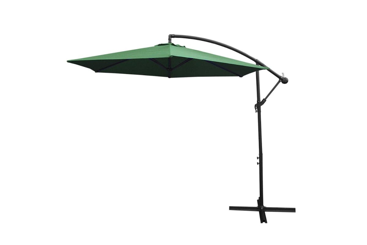 Monstershop Cantilever Parasol | Green