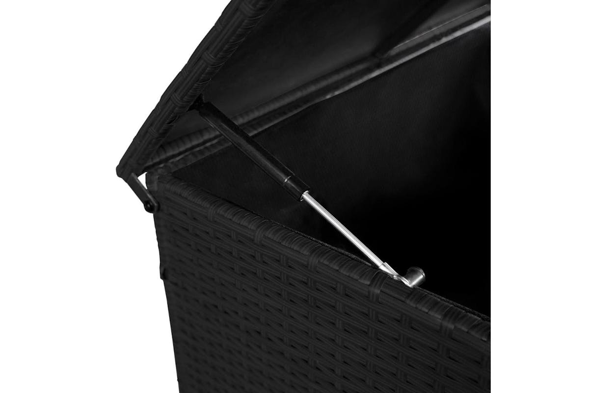 Monstershop Rattan Cushion Storage Box | Black-9