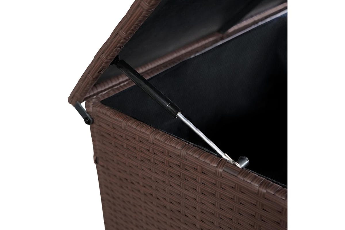 Monstershop Rattan Cushion Storage Box | Brown-10