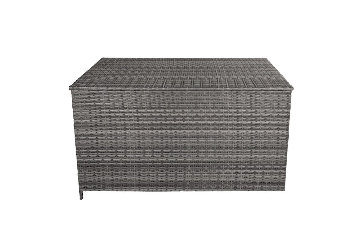 Monstershop Rattan Cushion Storage Box | Grey-5
