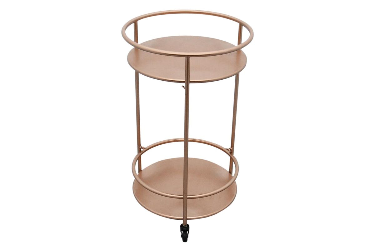 Monster Shop Drinks Trolley Bar Cart | Small | Rose Gold-3