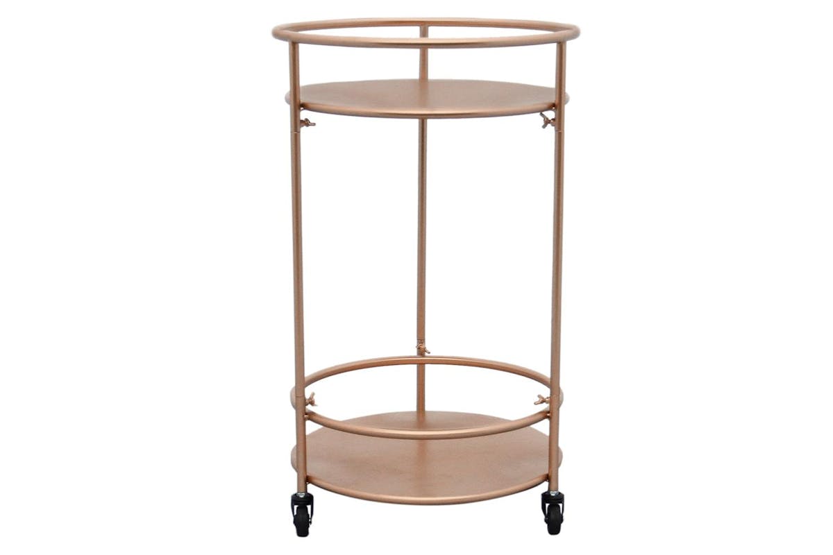 Monster Shop Drinks Trolley Bar Cart | Small | Rose Gold-4