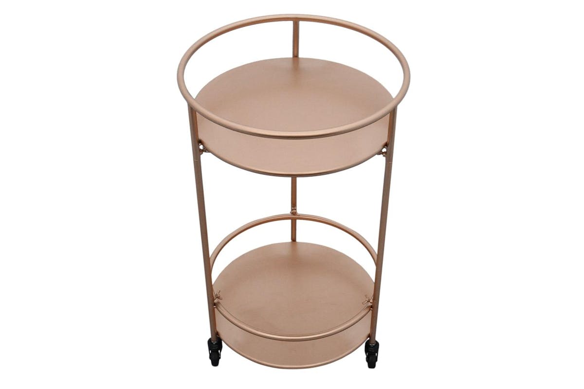 Monster Shop Drinks Trolley Bar Cart | Small | Rose Gold-5