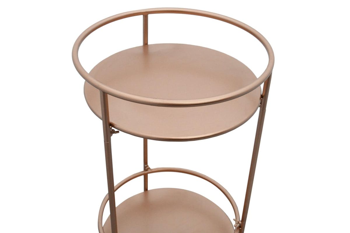 Monster Shop Drinks Trolley Bar Cart | Small | Rose Gold-7