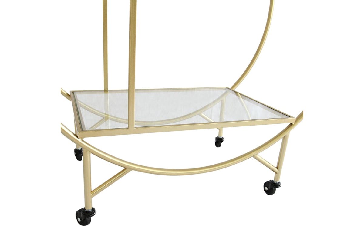 Monster Shop Drinks Trolley Bar Cart | Large | Gold-9