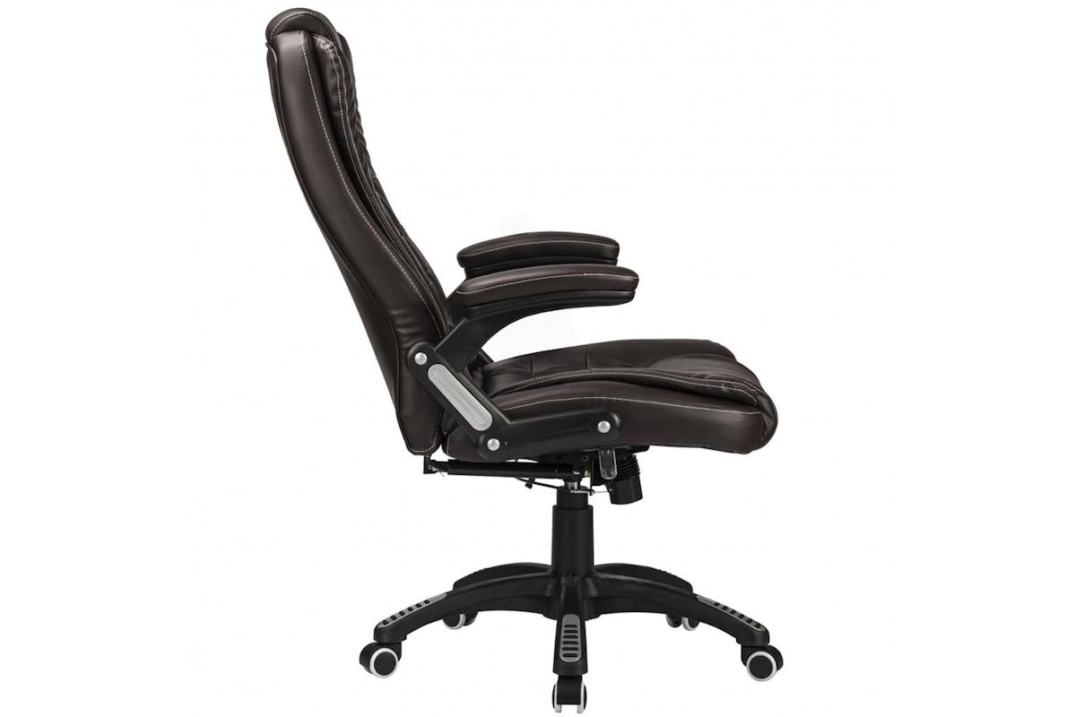Raygar 360° Swivel Office Chair | Brown-3