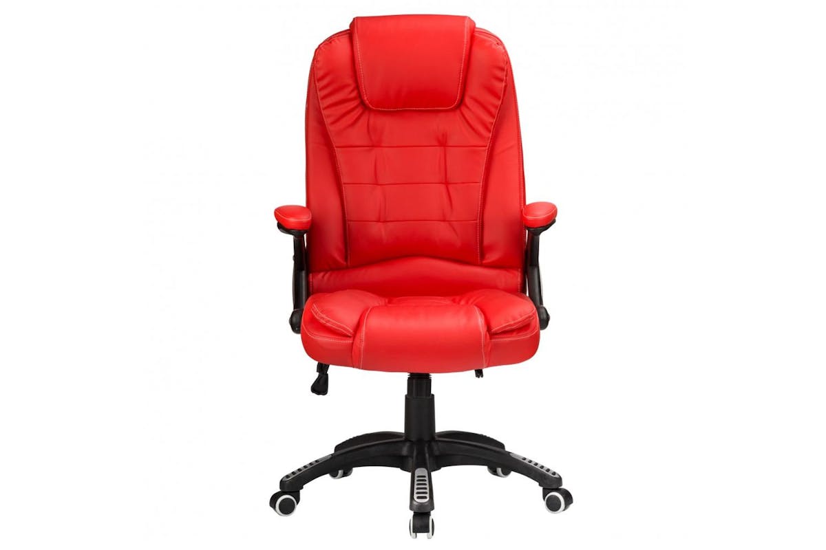 Raygar 360° Swivel Office Chair | Red-2