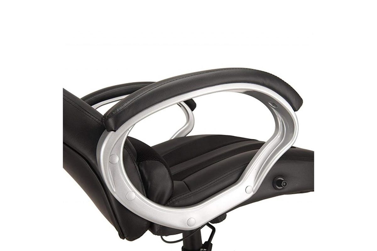 Raygar Office Chair with Deluxe Padded | Black-2