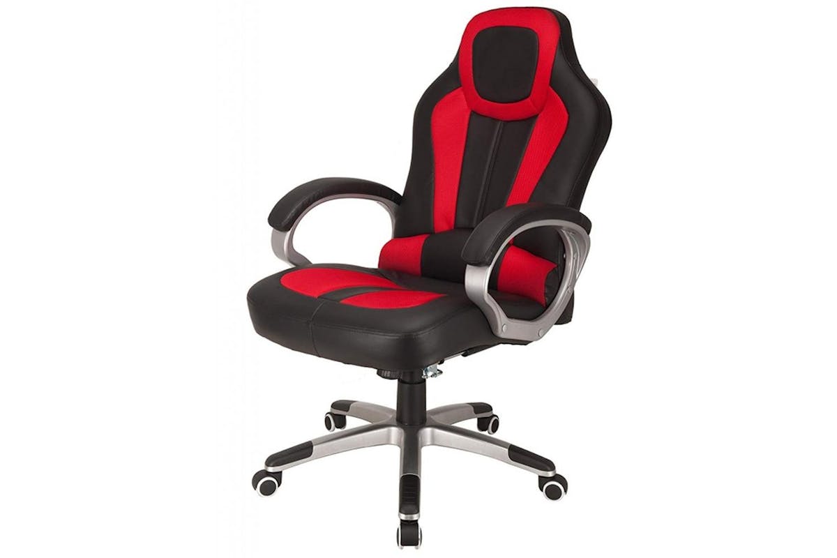 Raygar Office Chair with Deluxe Padded | Red