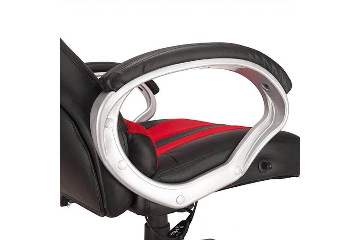 Raygar Office Chair with Deluxe Padded | Red-2