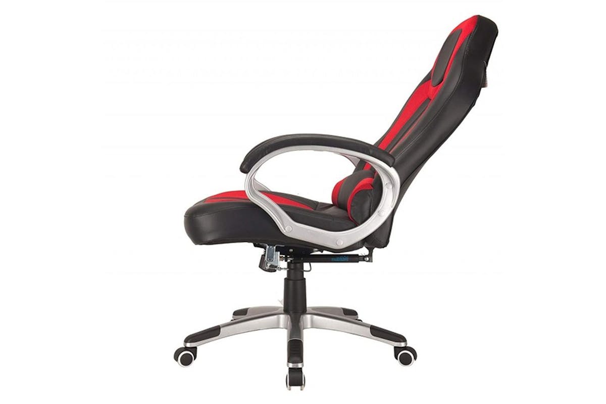 Raygar Office Chair with Deluxe Padded | Red-4