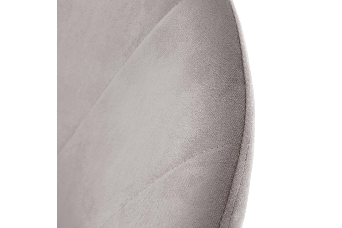 Raygar Ella Dining Chair | Velvet | Gold Legs | Taupe-7