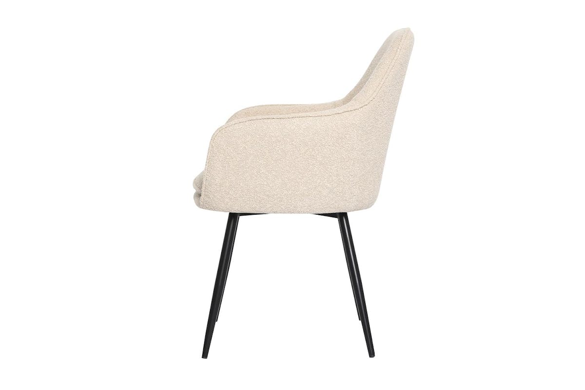 Genesis Muse Accent Chair | Boucle Fabric | Cream-3