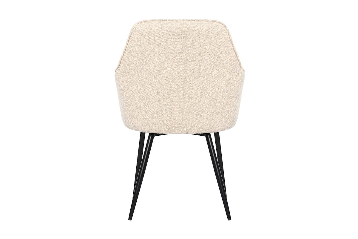 Genesis Muse Accent Chair | Boucle Fabric | Cream-4