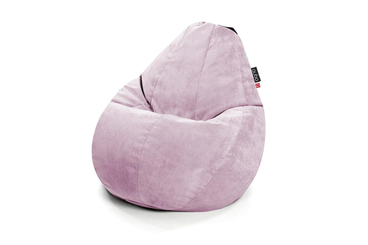 Qubo | Comfort 90 | Velvet Fit Bean Bag | Sweet