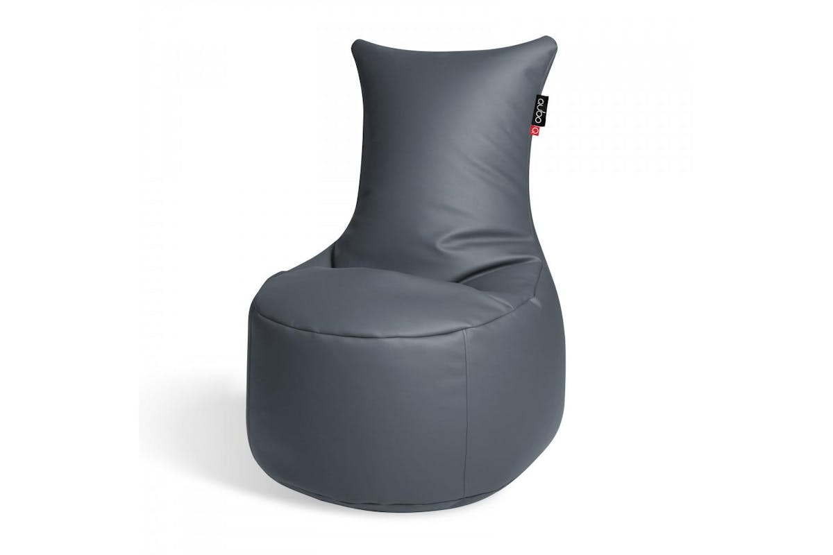 Qubo | Muff | Soft Fit Bean Bag | Fig