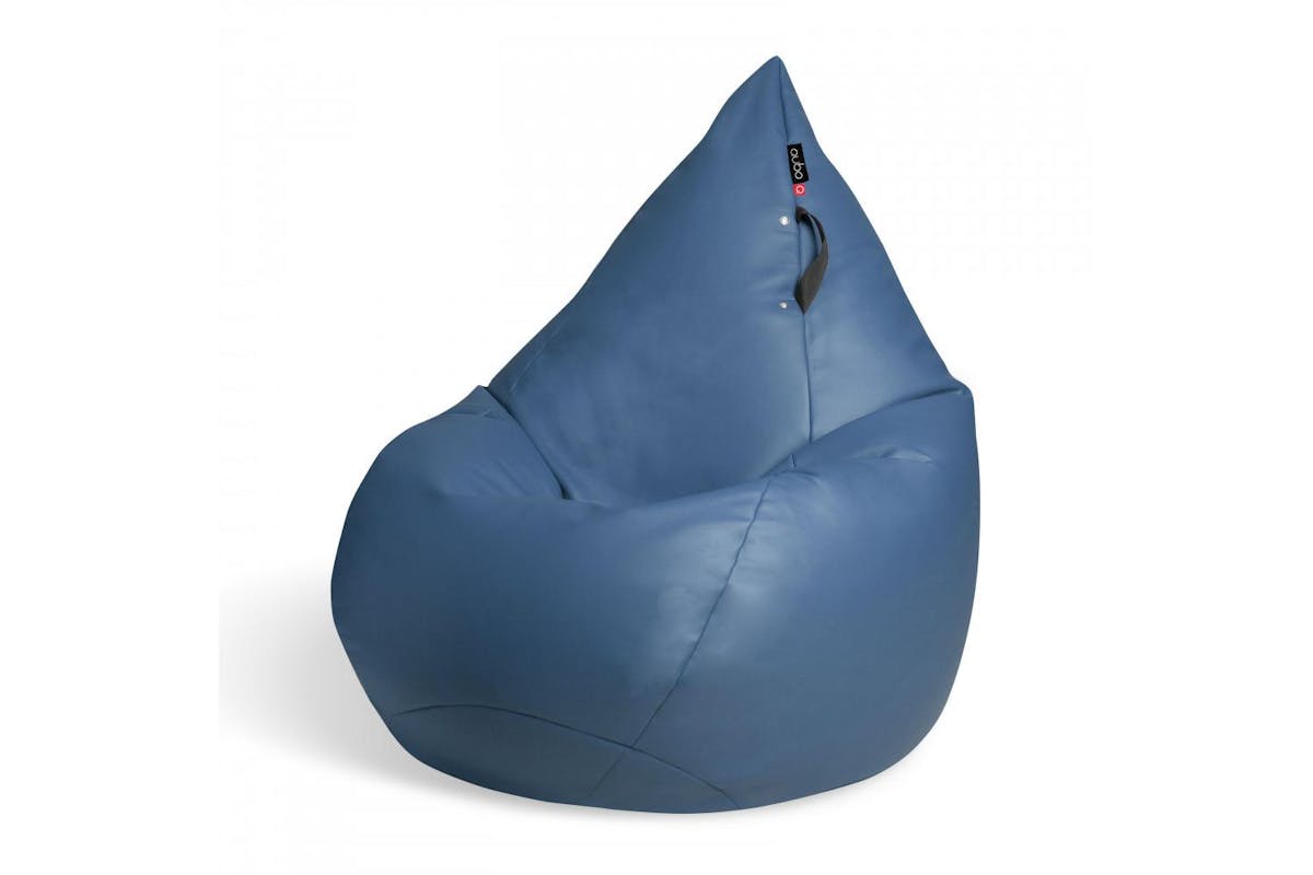 Qubo | Wave Drop | Soft Fit Bean Bag | Plum