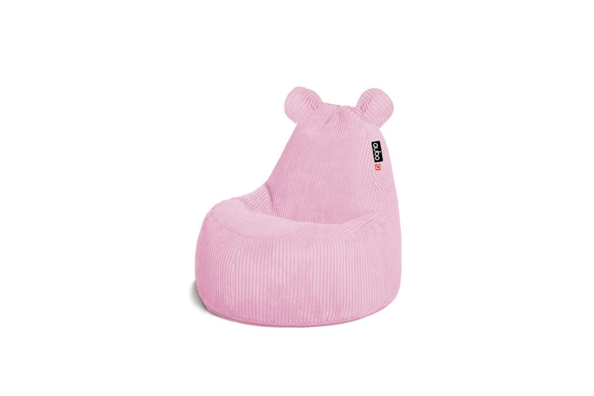Qubo | Teddy | Feel Fit Bean Bag | Bubblegum
