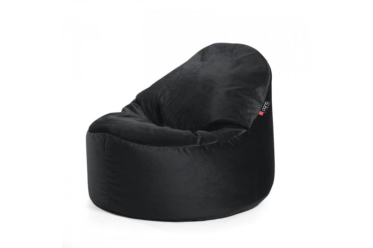 Qubo | Cuddly 80 | Fresh Fit Bean Bag | Onyx