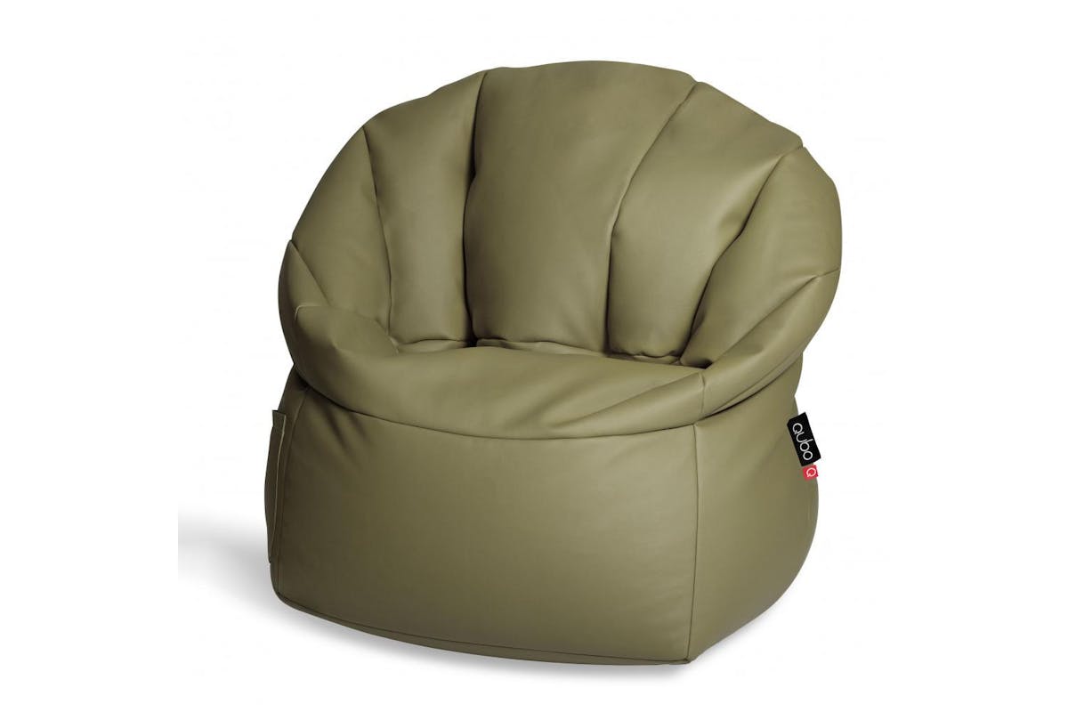 Qubo | Shell | Soft Fit Bean Bag | Kiwi
