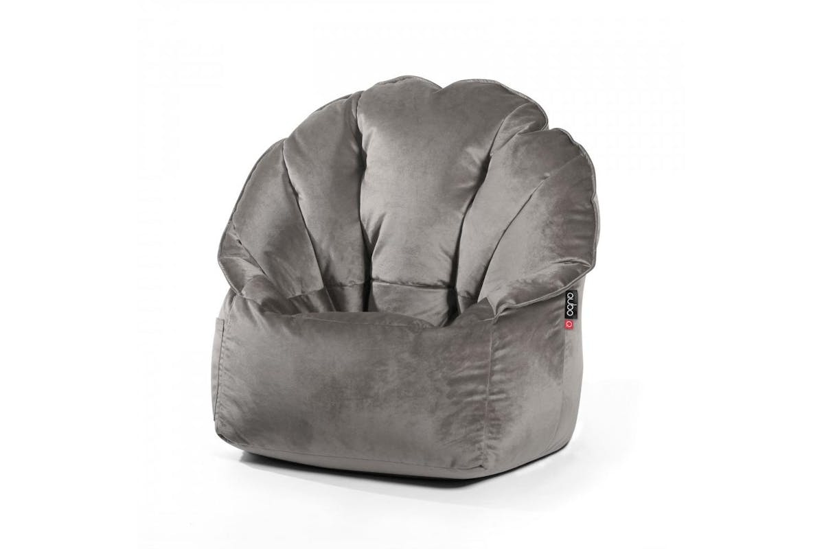 Qubo | Shell | Fresh Fit Bean Bag | Moonstone