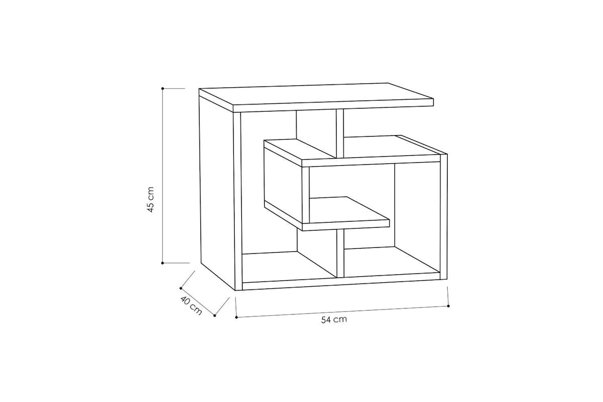 Decortie Labirent Modern Coffee Table | Coffee Table | Oak | 45cm-4