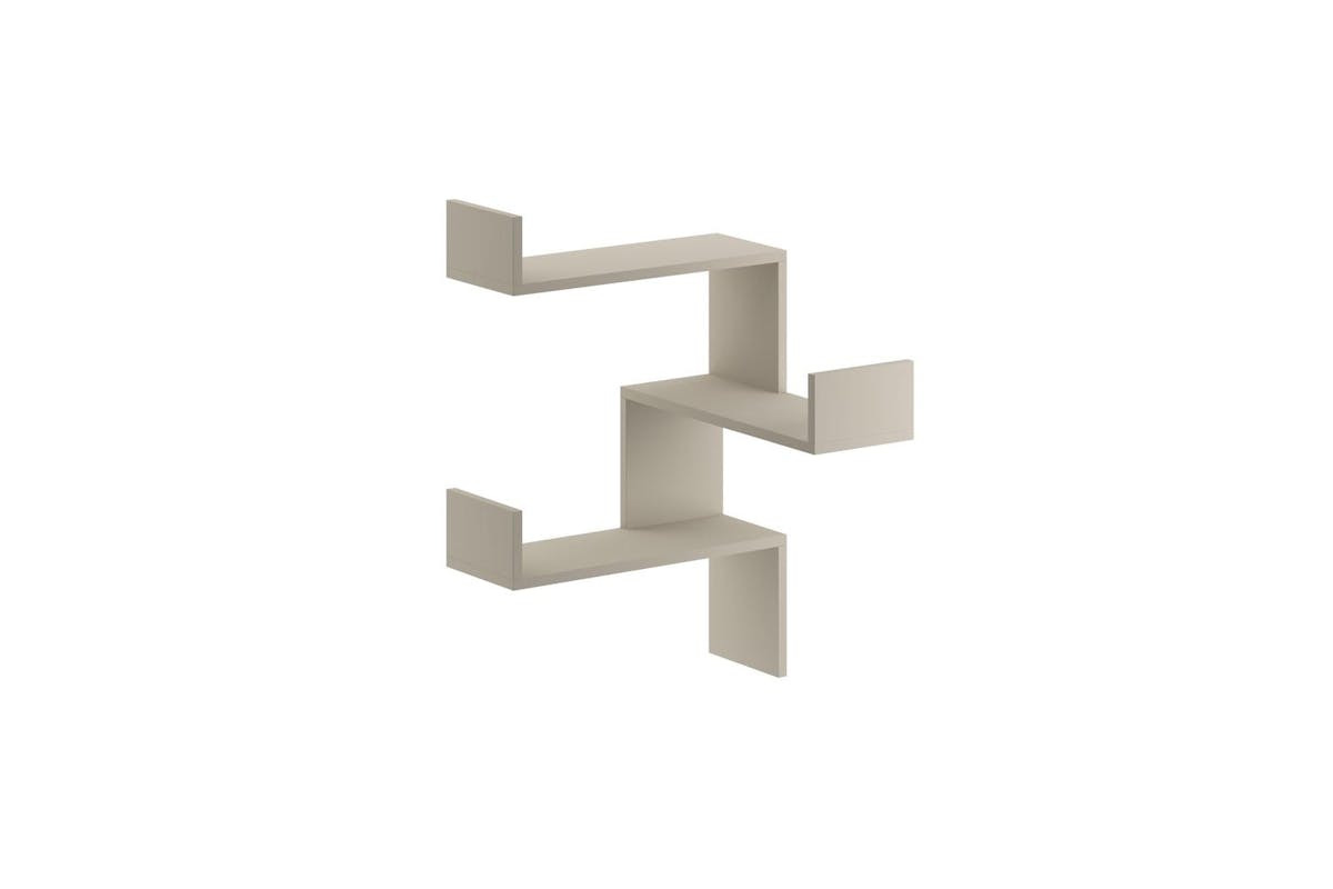Decortie Luksa Wall Shelf Bookcase | Wall Mounted | Engineered Wood | 60cm-2