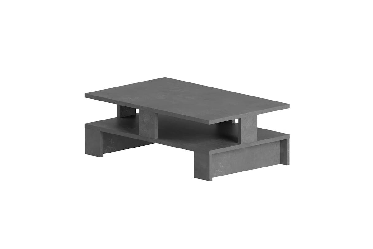 Decortie Mansu Modern Coffee Table | Coffee Table | Engineered Wood | 80 X 50 X 27.5 Cm-2