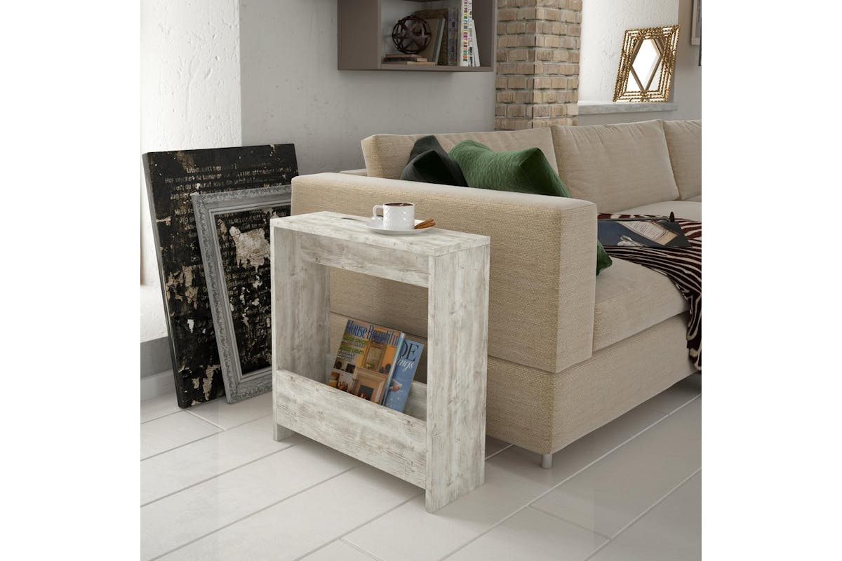 Decortie Simpi Modern Side End Table | Side Table | Engineered Wood | 60cm-3