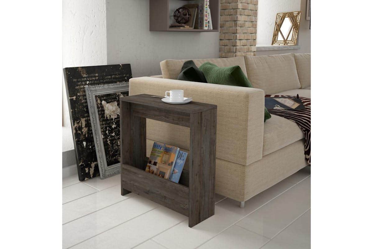 Decortie Simpi Modern Side End Table | Side Table | Engineered Wood | 60cm-3