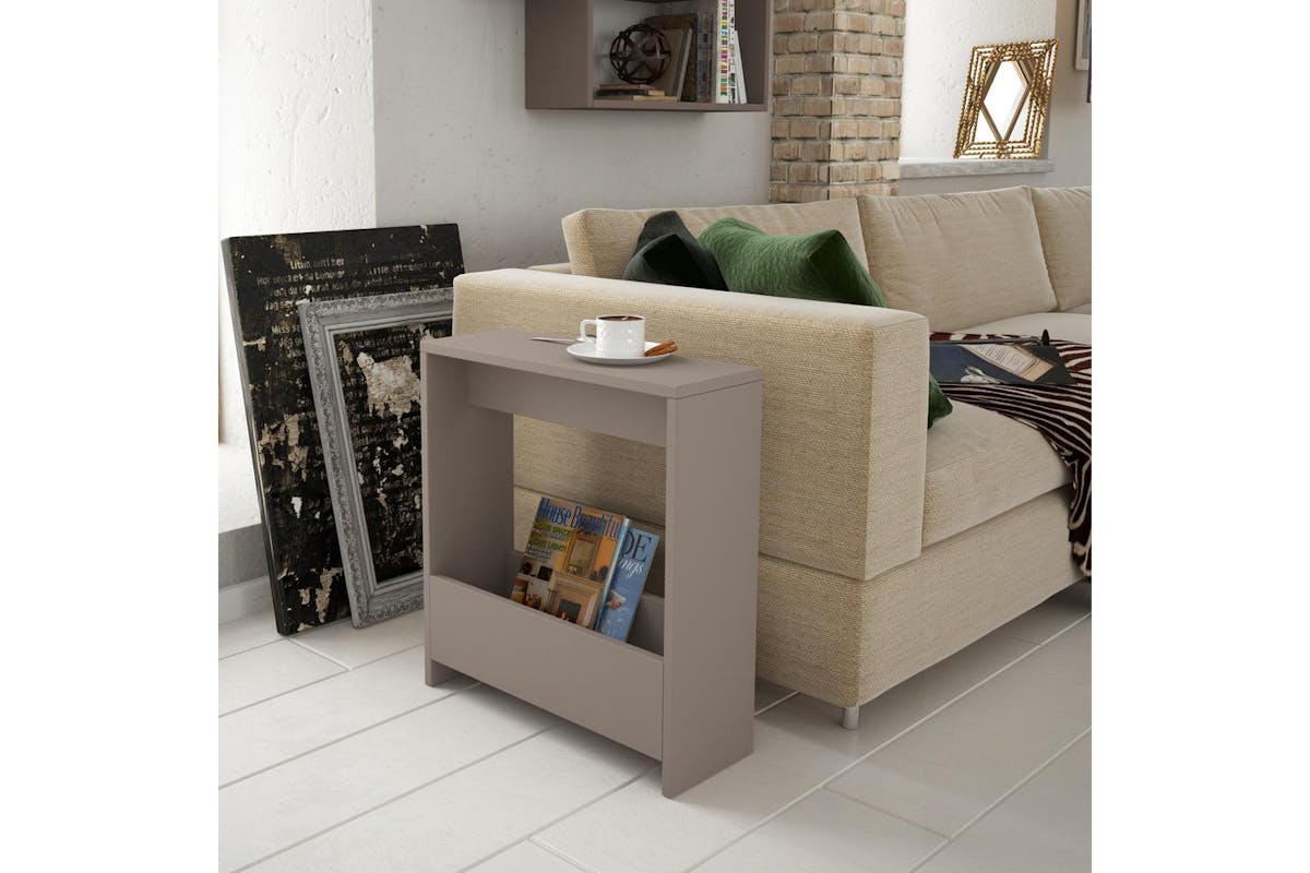 Decortie Simpi Modern Side End Table | Side Table | Engineered Wood | 60cm-3