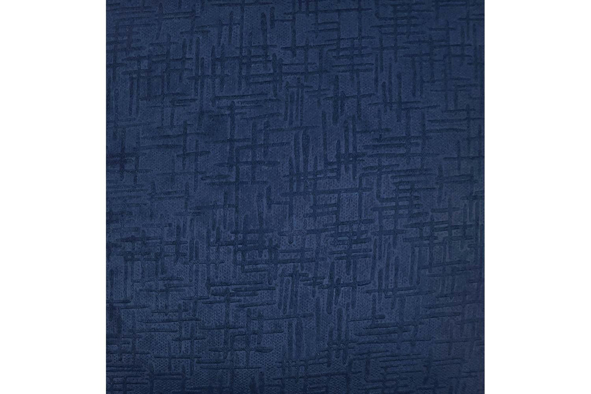 Navy Eyelet Vogue Pair Of Thermal Noise Reducing Room Darkening Curtains 229x183cm (Ex-Display DC250774-000346)-4