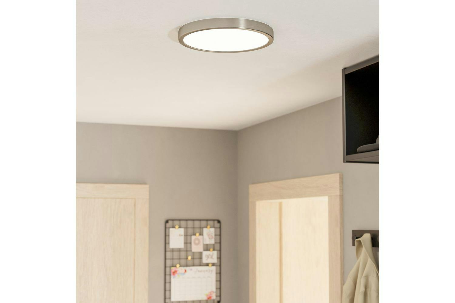Eglo | Fueva Surface Mounted Circular Ceiling Light | Chrome-2