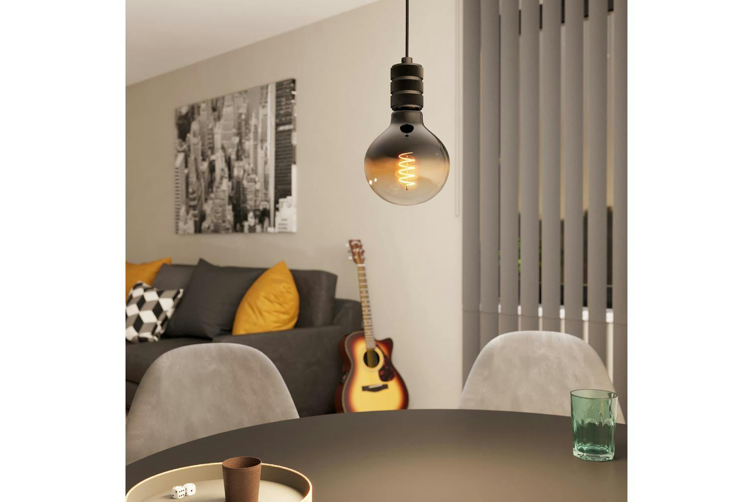 Eglo | Yorth Pendant Light | Black-2